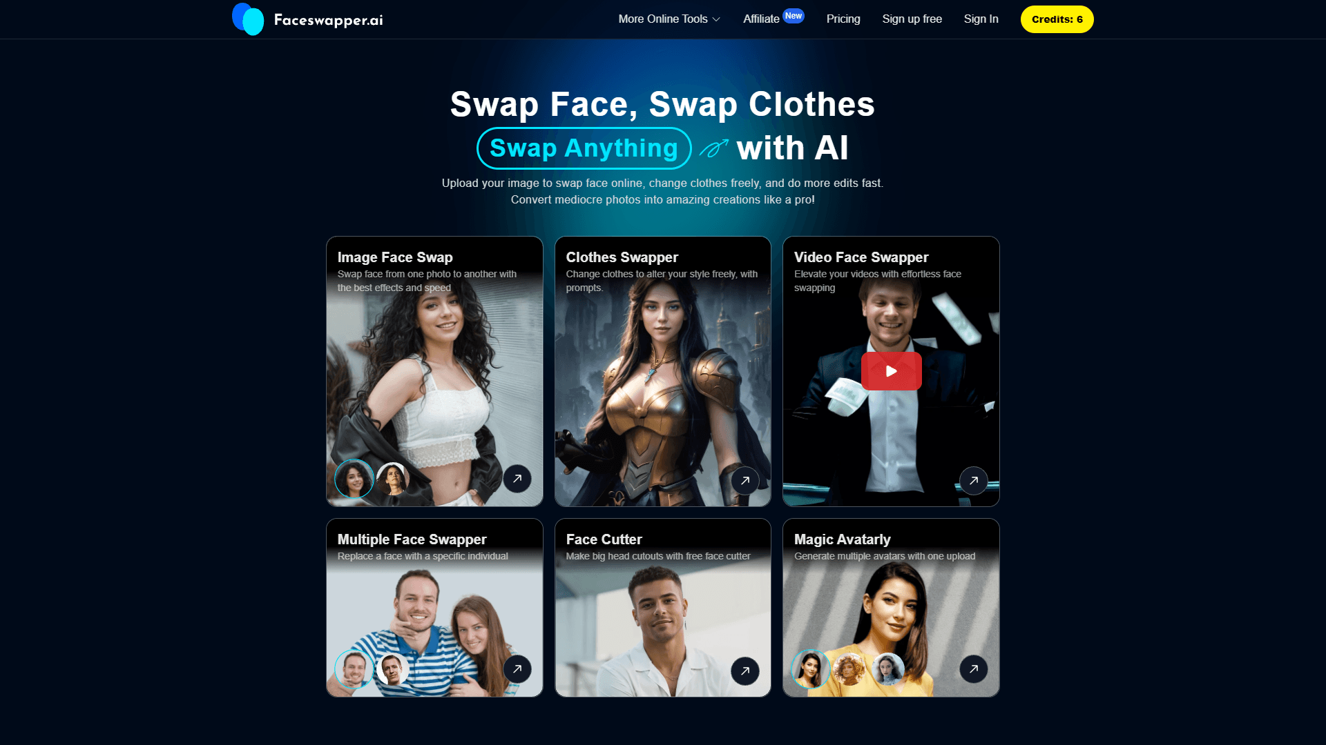 Faceswapper AI banner