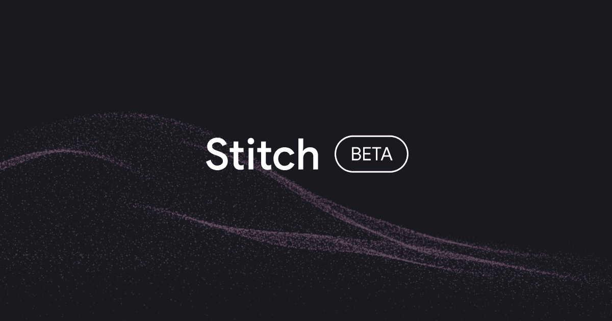 Stitch AI banner
