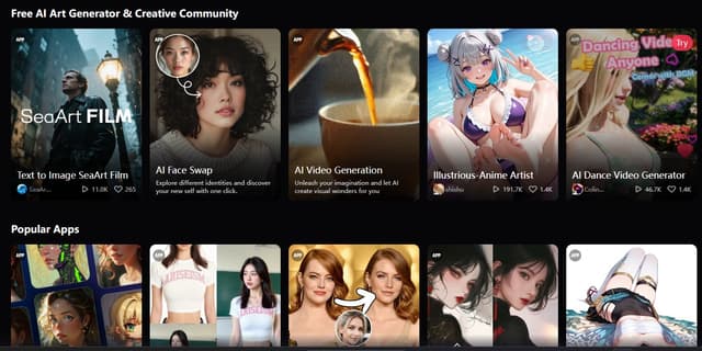 Seaart AI banner