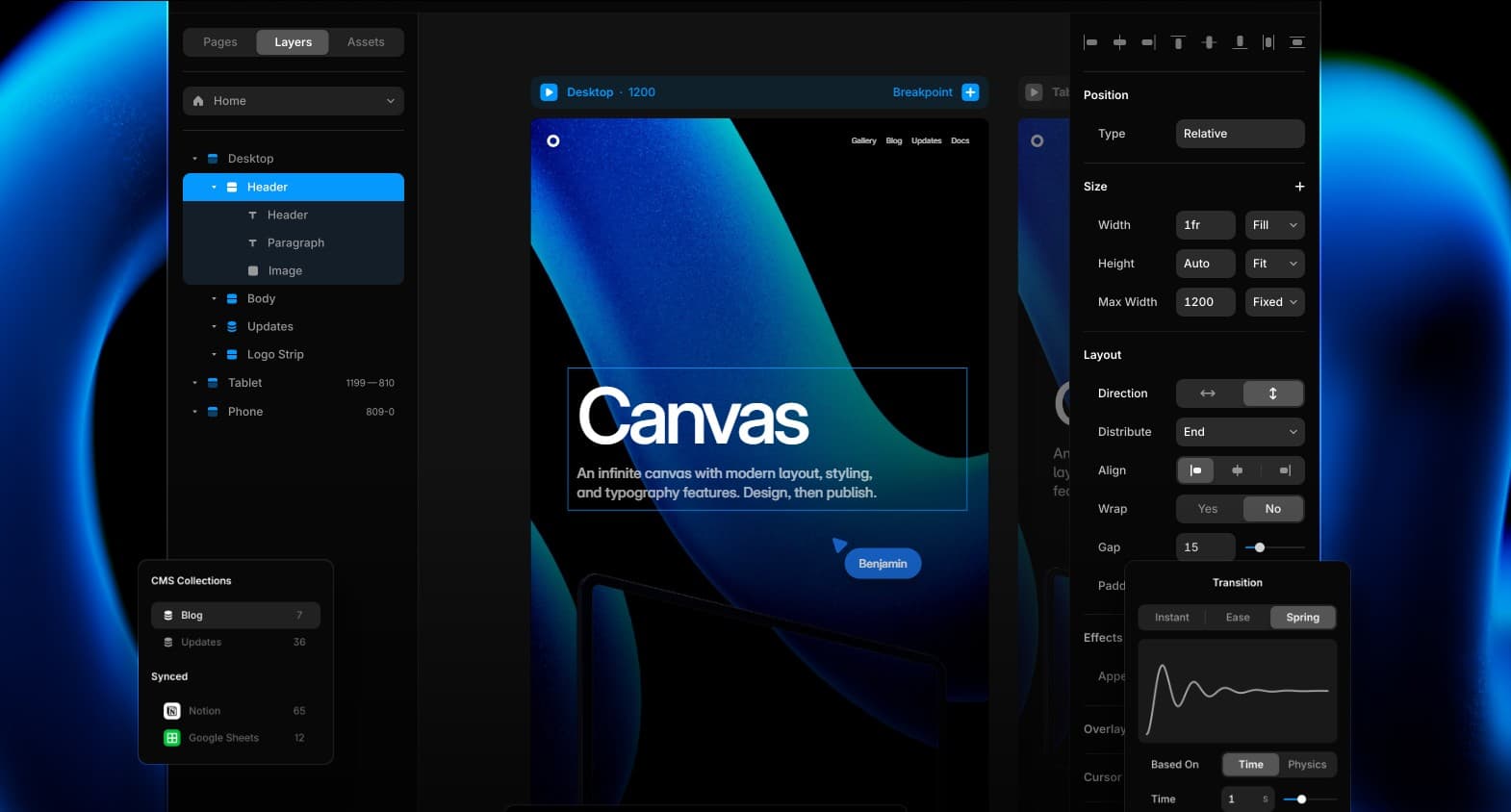 Framer AI banner
