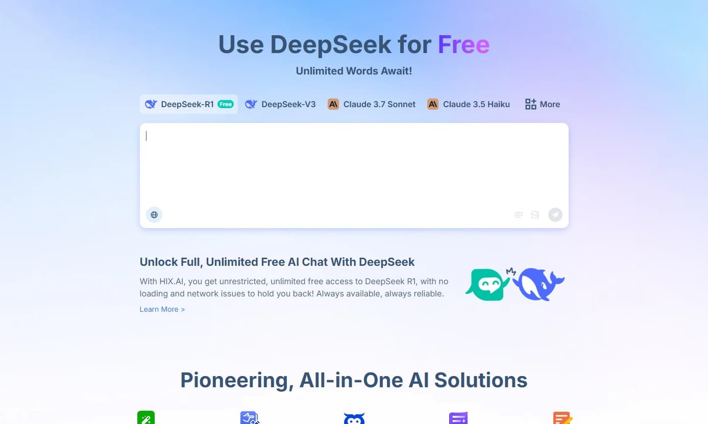 HIX AI banner