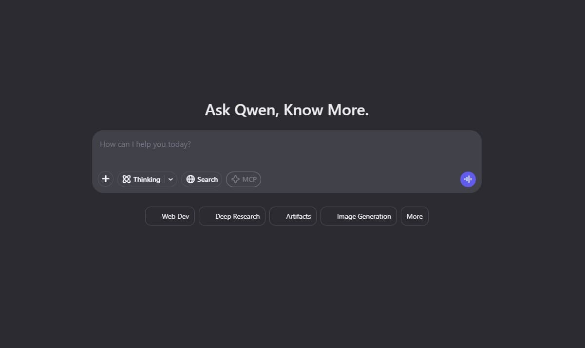 Qwen AI banner