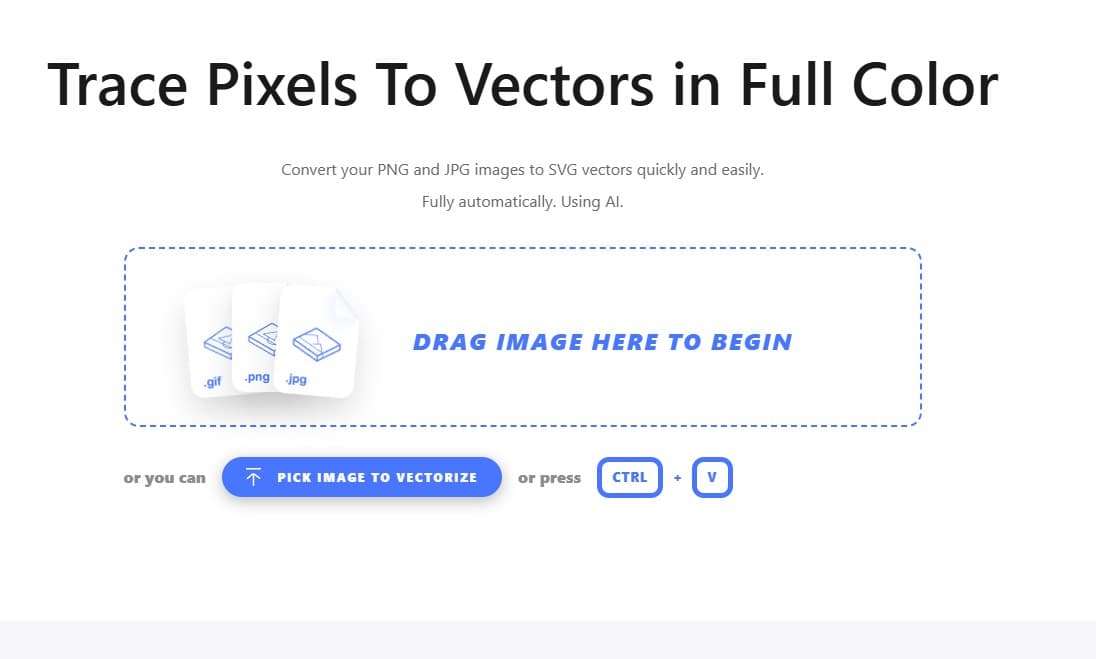 Vectorizer AI banner