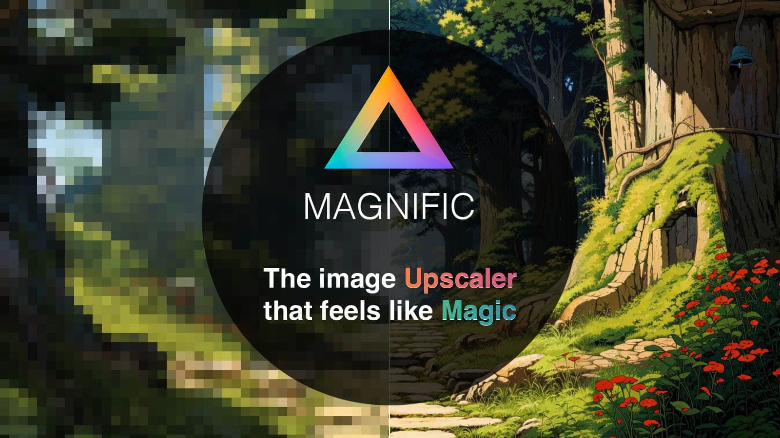 Magnific AI banner