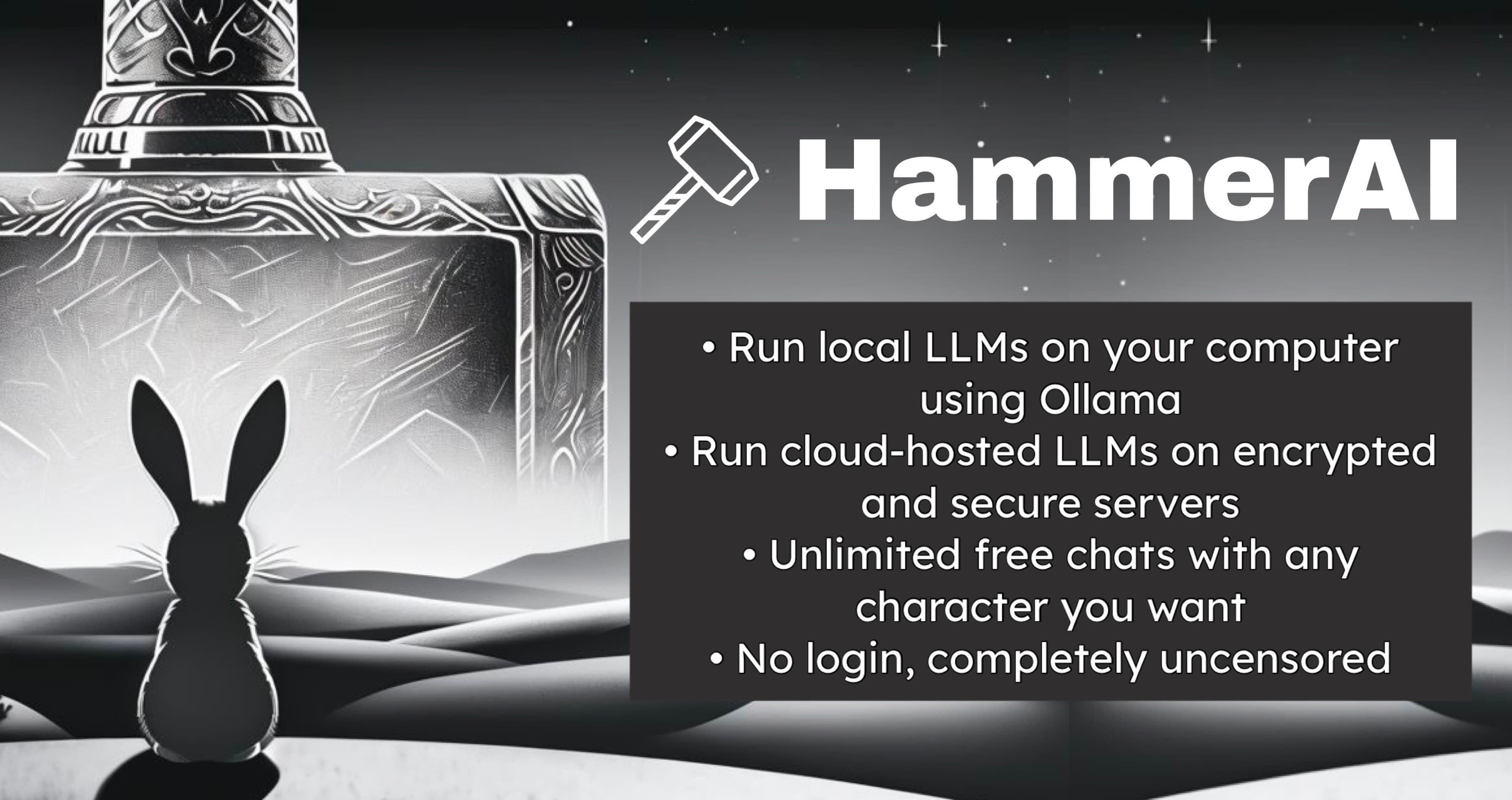 Hammer AI - Your free private and offline AI companion